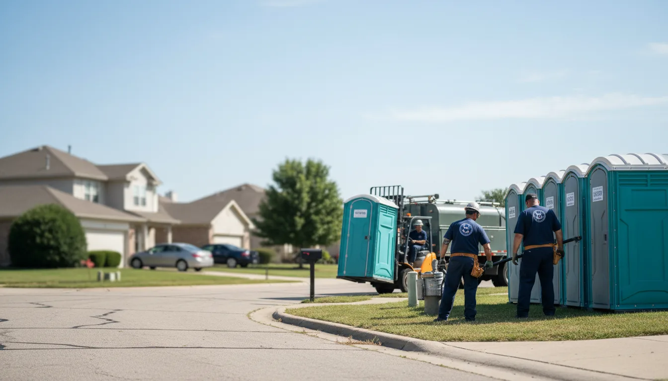 Porta Potty Rental in Fairfax, IA near me